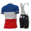 Tenue Maillot + Cuissard à Bretelles 2021 Groupama-FDJ N003